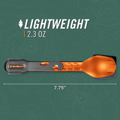 Gerber Gear ComplEAT Utensil Set - Burnt Orange