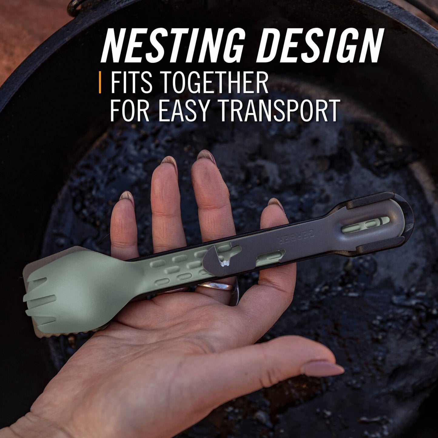 Gerber Gear ComplEAT Utensil Set - Baltic Haze