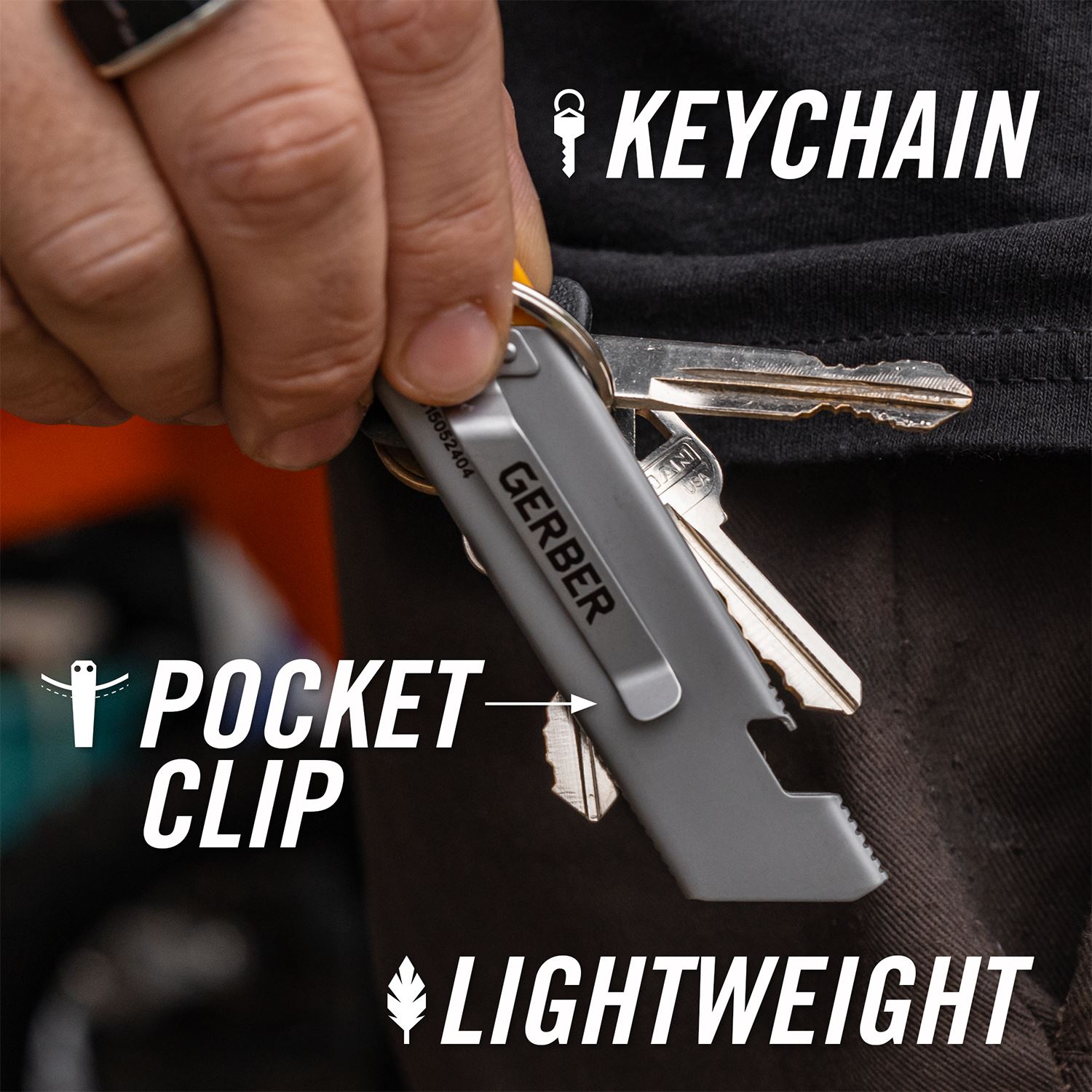 Gerber Gear EAB Slim - Silver
