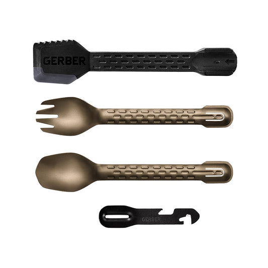 Gerber Gear ComplEAT Utensil Set - Burnt Bronze