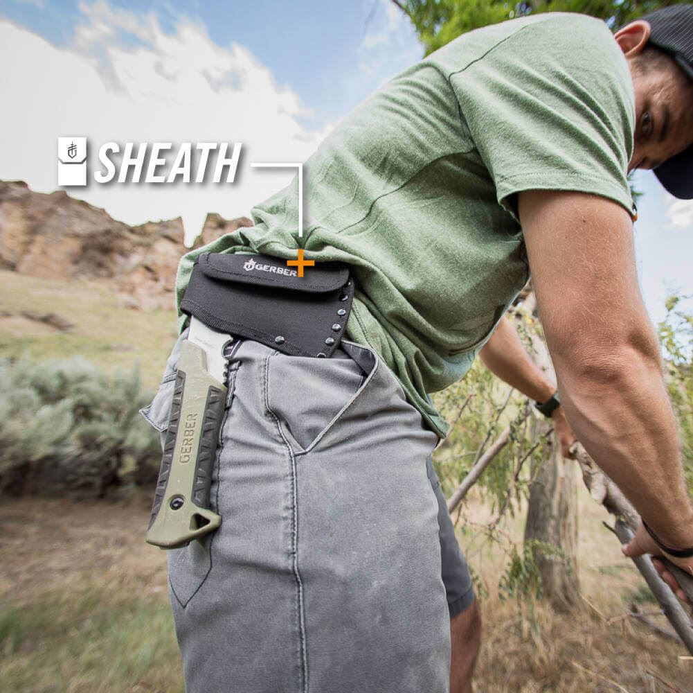 Gerber Gear Pack Hatchet - Flat Sage